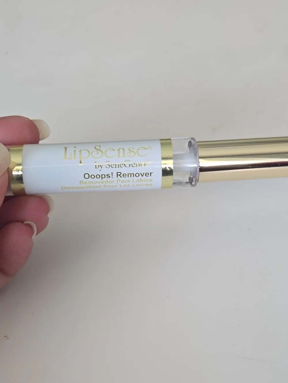 SeneGence LipSense Ooops! Remover - White & Gold